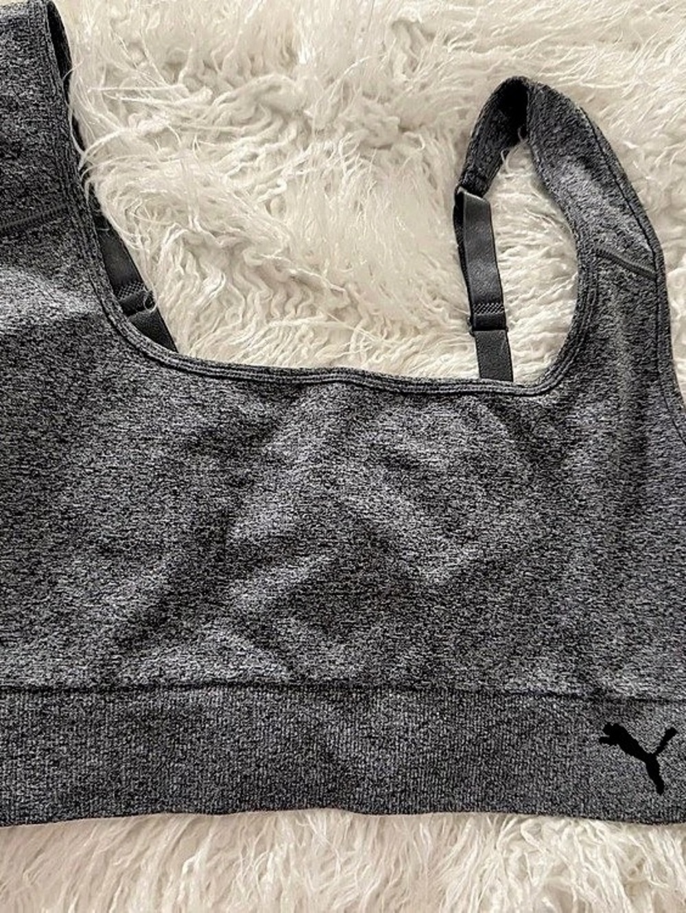 Puma Gray Sports Bra Like New